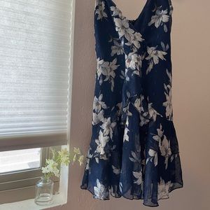 Blue tropical dress from Hello Molly